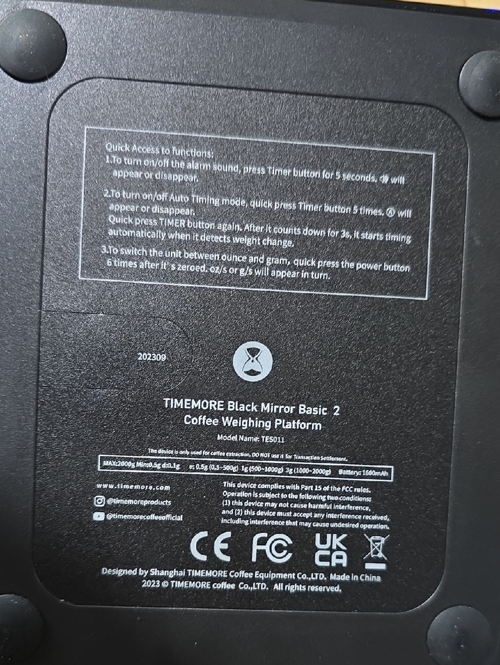 Timemore Black Mirror Basic Mini coffee - Picture 5 of 7